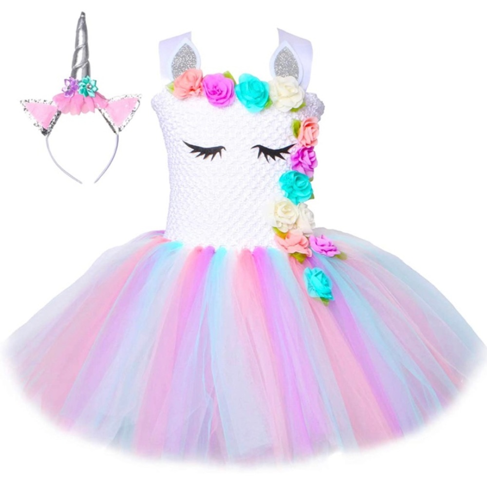 2T Unicorn Tutu Birthday Outfit
